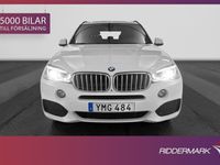 begagnad BMW X5 xDrive40e M Sport Kamera H/K Drag Skinn Navigation