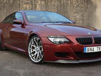 Begagnad BMW M6 508 HK (373 kW) 2005 Mörkröd Sportkupé