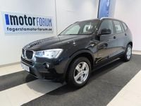 Begagnad BMW X3 192 HK (141 kW) 2015 Svart SUV