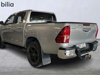 begagnad Toyota HiLux Dubbelhytt 2,4D S&S Led Skinn 2019, Pickup