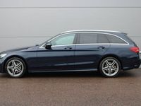 begagnad Mercedes C200 T 9G-Tronic AMG Drag Navi Kamera