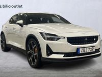 Begagnad Polestar 2 Pilot 300 kW (408 HK) 2020 Vit Halvkombi