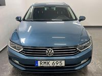 Begagnad VW Passat 150 HK (110 kW) 2017 Blå Kombi