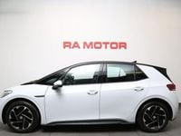 Begagnad VW ID.3 Pro Performance 150 kW (204 HK) 2021 Vit Halvkombi