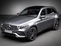 Begagnad Mercedes GLC43 AMG AMG 390 HK (286 kW) 2022 Selenitgrå metallic SUV