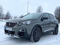 Begagnad Peugeot 3008 Allure 120 HK (88 kW) 2017 Grågrön metallic SUV