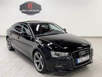 Begagnad Audi A5 Sportback 177 HK (130 kW) 2014 Svart Halvkombi