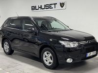 Begagnad Mitsubishi Outlander 150 HK (110 kW) 2013 Svart SUV