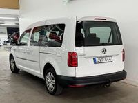 Begagnad VW Caddy Maxi Life Life 102 HK (75 kW) 2017 Vit Minibuss