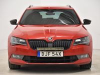 begagnad Skoda Superb 2.0 TDI 4x4 Aut Sportline D-Värm Navi Drag 190hk