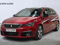 Begagnad Peugeot 308 SW GT-line 131 HK (96 kW) 2019 Röd Kombi