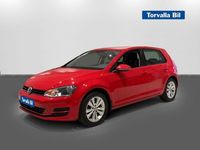 Begagnad VW Golf VII 125 HK (91 kW) 2016 Röd Halvkombi
