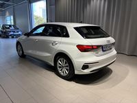 Begagnad Audi A3 Proline 151 HK (111 kW) 2023 Ibisvit Sedan