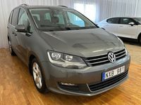 begagnad VW Sharan 2.0 TDI 7-sits Drag Panorama Värmare 2014, Minibuss