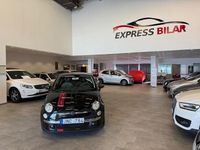 Begagnad Fiat 500 Lounge 69 HK (50 kW) 2009 Svart Cab