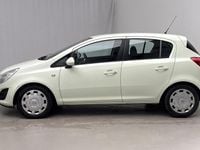 Begagnad Opel Corsa Enjoy 100 HK (73 kW) 2013 Vit Halvkombi
