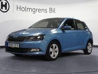 Begagnad Skoda Fabia 95 HK (69 kW) 2017 Blå Halvkombi