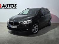 Begagnad BMW 220 Gran Tourer Advantage 191 HK (140 kW) 2016 Svart Minibuss