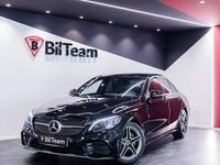 Begagnad Mercedes C220 AMG line 194 HK (142 kW) 2019 Svart Sedan