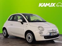 Begagnad Fiat 500 Lounge 69 HK (50 kW) 2010 Vit Halvkombi