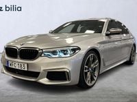 Begagnad BMW M550 Sport Line 2018 Grå Sedan