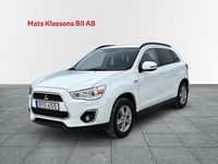 Begagnad Mitsubishi ASX Comfort Edition 117 HK (86 kW) 2015 Vit SUV