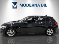 Begagnad BMW 118 M Sport 136 HK (100 kW) 2018 Svart Halvkombi