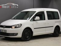 Begagnad VW Caddy Life 102 HK (75 kW) 2012 Vit Minibuss