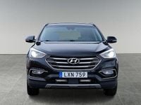 Begagnad Hyundai Santa Fe Premium 203 HK (149 kW) 2015 Svart SUV