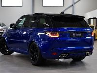 begagnad Land Rover Range Rover Sport SVR 575HK VELOCITY BLUE CARBON