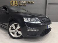 Begagnad Skoda Octavia RS 184 HK (135 kW) 2014 Svart Halvkombi
