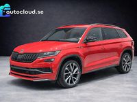 Begagnad Skoda Kodiaq SportLine 190 HK (139 kW) 2020 Röd SUV