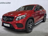 Begagnad Mercedes GLE350 AMG 258 HK (189 kW) 2016 Röd Sportkupé