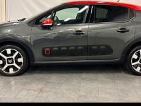 Begagnad Citroën C3 PureTech 82 HK (60 kW) 2016 Grå/röd