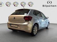 Begagnad VW Polo 95 HK (69 kW) 2020 Silver Halvkombi