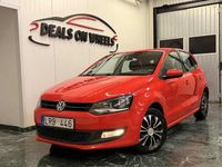Begagnad VW Polo 86 HK (63 kW) 2011 Röd Halvkombi