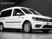 Begagnad VW Caddy Maxi Life Life 102 HK (75 kW) 2019 Vit Minibuss