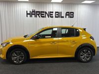 Begagnad Peugeot e-208 Active 100 kW (136 HK) 2022 Gul Halvkombi