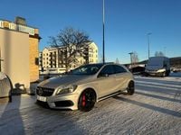 Begagnad Mercedes A45 AMG AMG 360 HK (264 kW) 2014 Silver Halvkombi