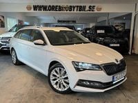 Begagnad Skoda Superb Business Line 218 HK (160 kW) 2023 Vit Kombi