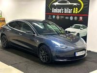 Begagnad Tesla Model 3 Long Range AWD 339 kW (462 HK) 2019 Grå Sedan