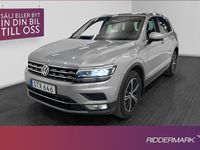 begagnad VW Tiguan 2.0 TDI 4x4 Premium Cockpit Skinn Dragkrok 2017, SUV