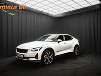 Begagnad Polestar 2 Performance 300 kW (408 HK) 2020 Vit Halvkombi