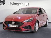Begagnad Hyundai i30 N Line 160 HK (117 kW) 2022 Sunset red Halvkombi