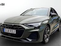 Begagnad Audi A3 Sportback e-tron S-Line 272 HK (200 kW) 2025 Grön Halvkombi