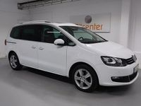 begagnad VW Sharan *JANUARIREA* 2.0 TDI 7-sits V-Däck ingår Drag-Värmare-Pano-Kamer