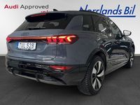 Begagnad Audi Q6 e-tron S-Line 285 kW (388 HK) 2024 Grå SUV
