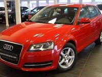 Begagnad Audi A3 Sportback 140 HK (102 kW) 2012 Röd Halvkombi