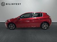 Begagnad Peugeot 308 Allure 120 HK (88 kW) 2015 Mörkröd Halvkombi