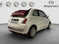 Begagnad Fiat 500C Lounge 69 HK (50 kW) 2011 Vit Cab